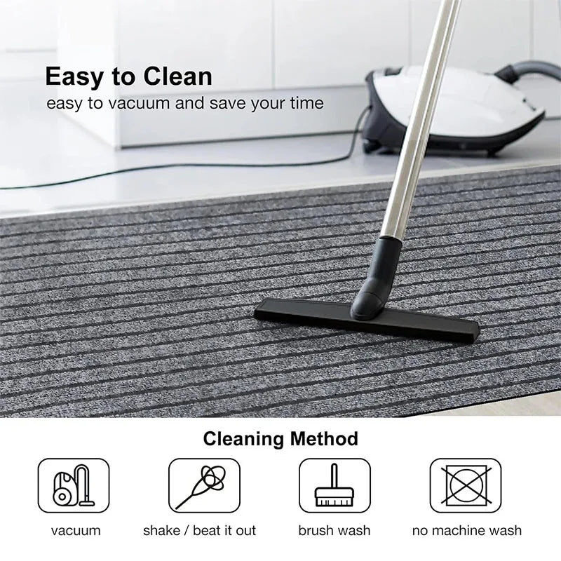 Stripe Line Floor Runner | Self-Adhesive Kitchen Mat, 3m