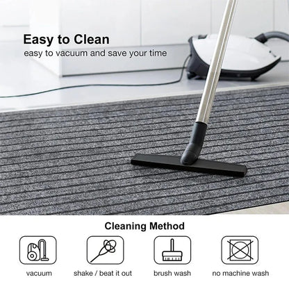 Stripe Line Floor Runner | Self-Adhesive Kitchen Mat, 3m