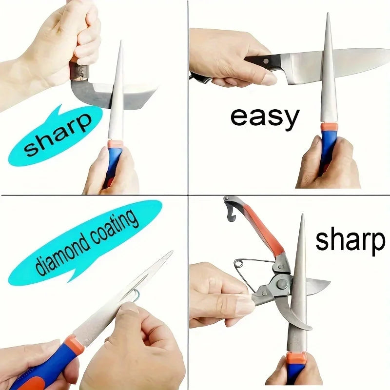 Flint Diamond Sharpener | Garden Pruner & Scissor File