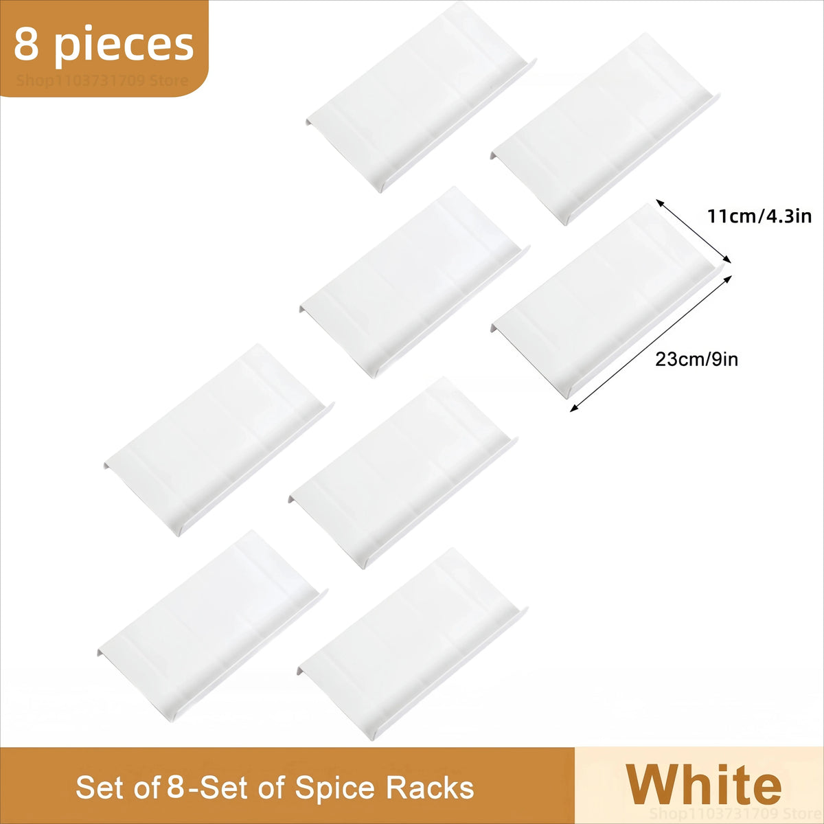 Tier Spice Drawer Organiser | 4-Level Adjustable Rack