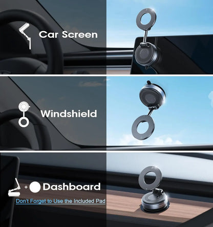 SnapGrip Suction Mount | Magnetic Foldable Phone Holder