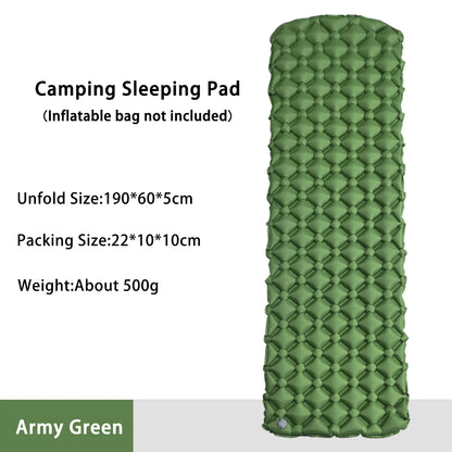 CloudRest Camping Air Mat | Built-In Pump Sleeping Pad