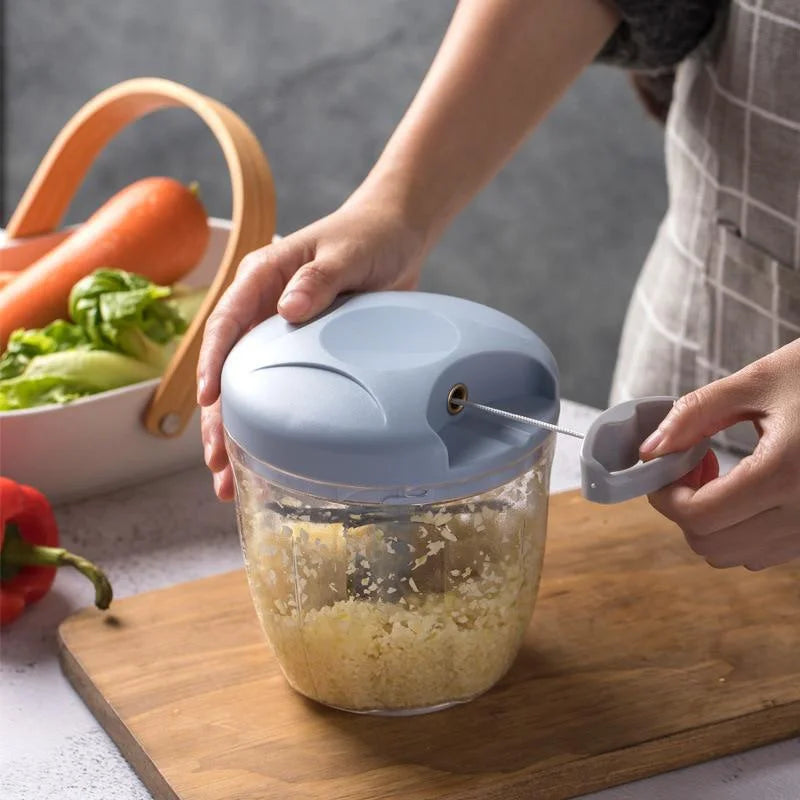 ChopMate Garlic Chopper | Manual Mincer, 500ml or 900ml