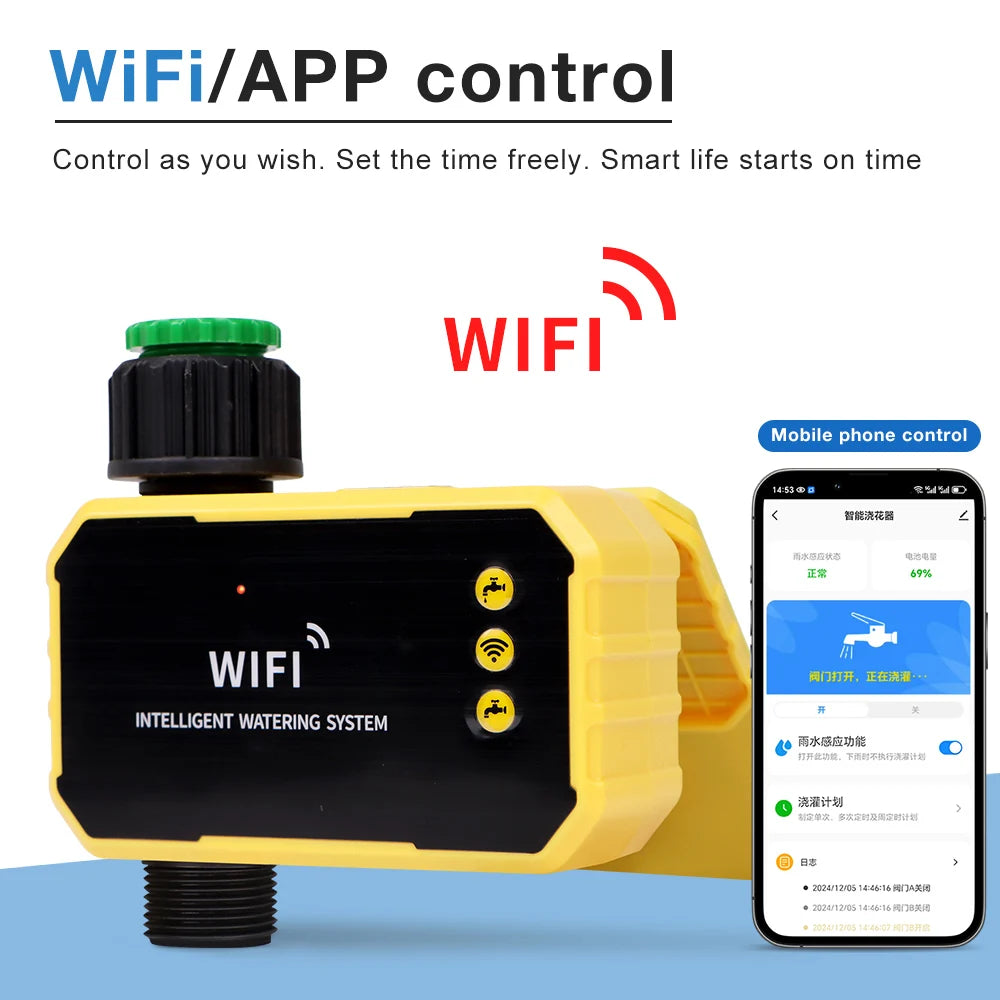 SunDrip Solar Water Timer | Smart Garden Tap Timer with Optional WiFi