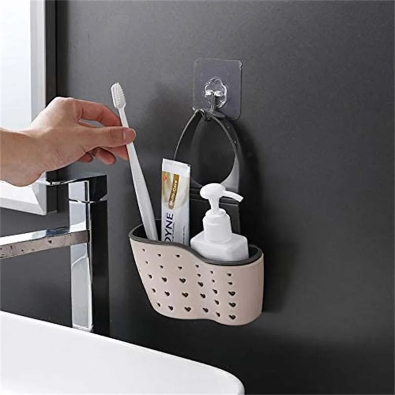 Drip Dry Tap Caddy | Hanging Sink Sponge Holder