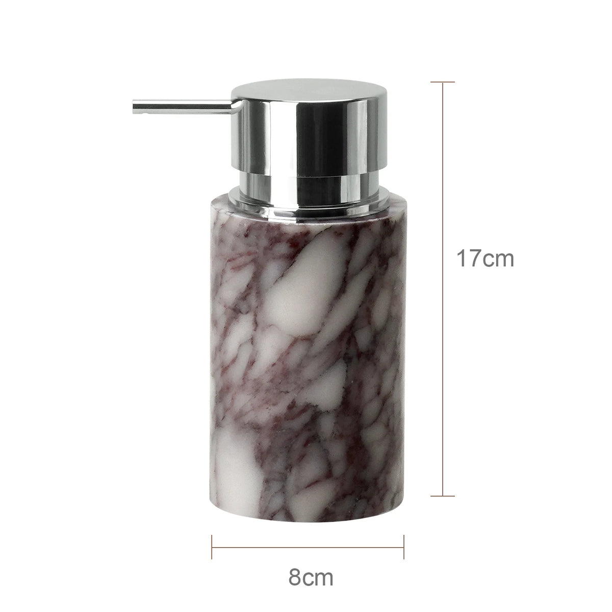 Viola Marble Bathroom Collection | Purple-Veined Natural Marble Accessories