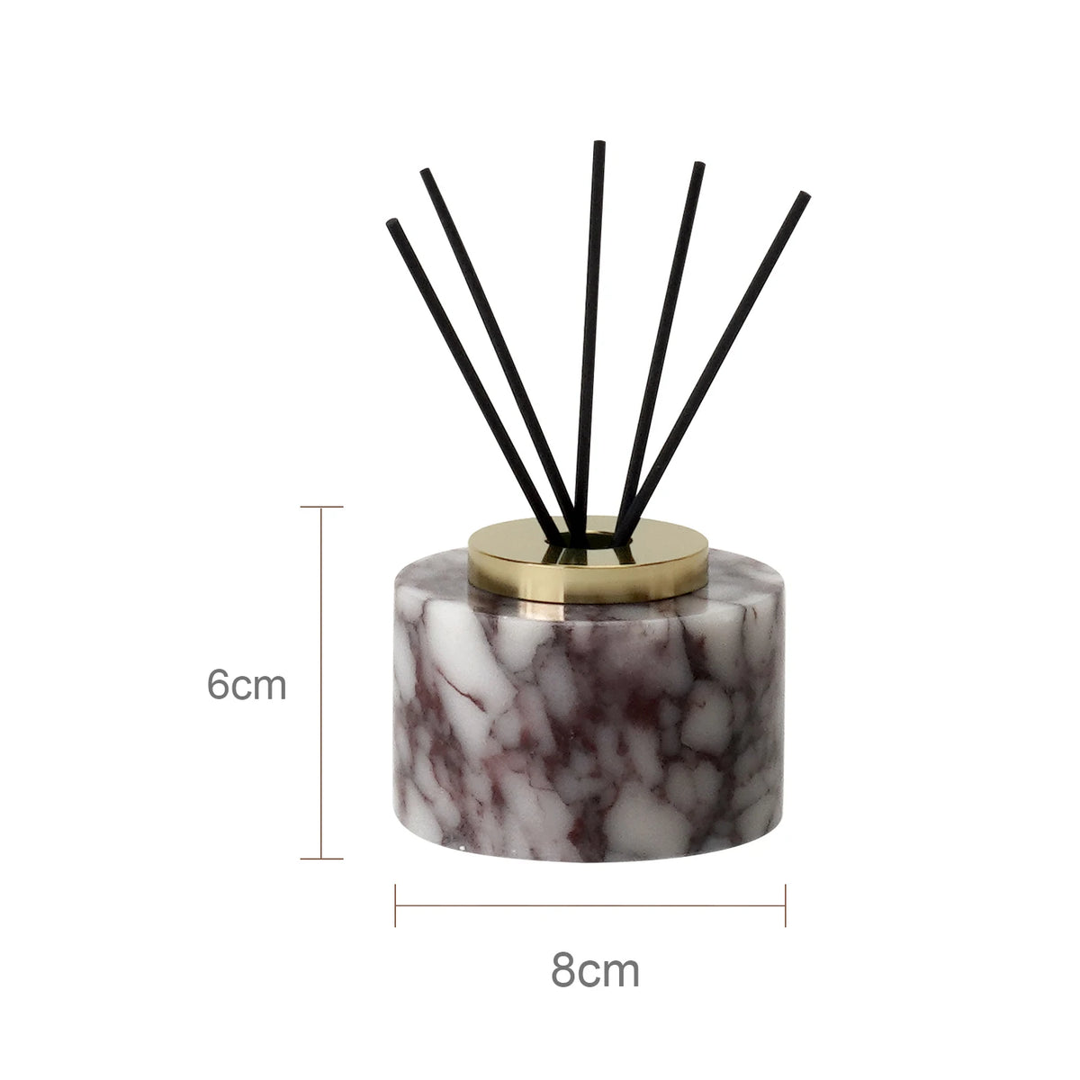 Viola Marble Bathroom Collection | Purple-Veined Natural Marble Accessories