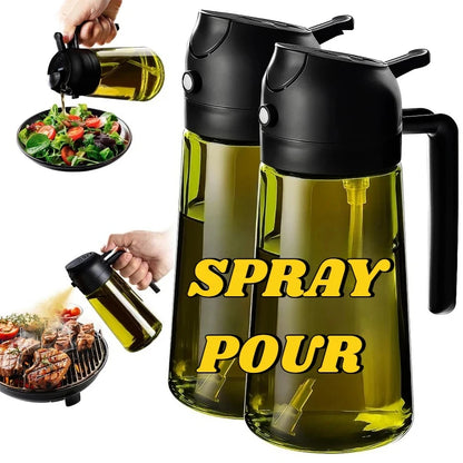 Olive Grove Oil Sprayer | 2-in-1 Spray & Pour Bottle