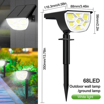 YardBeam Solar Spotlight | 72 LED IP65 Landscape Light