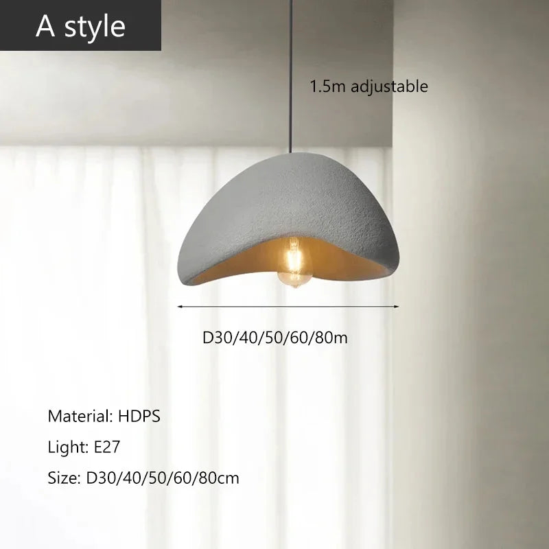 Driftstone Wabi-Sabi Chandelier | Organic Dome Pendant Cluster