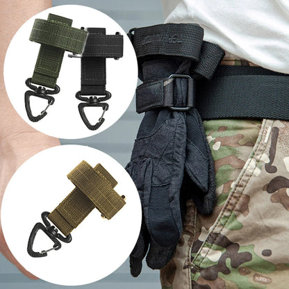 GripLock Glove Clip | Nylon Utility Hook for Belts & Bags