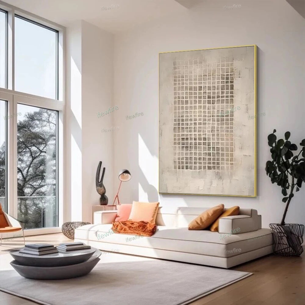 Atelier Abstract Canvas Art | Hand-Painted Textured Wall Painting