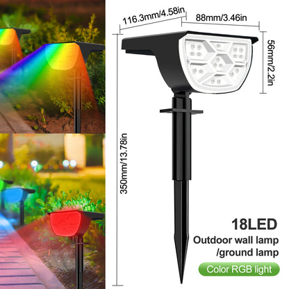 YardBeam Solar Spotlight | 72 LED IP65 Landscape Light