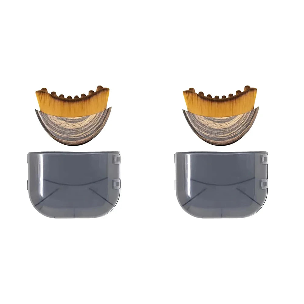 Contour Body Brush | Ergonomic Face & Body Massage Brush