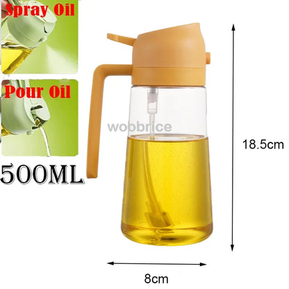 Sizzle 2-in-1 Oil Sprayer | Spray Bottle & Brush for Air Fryers