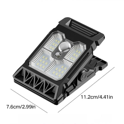 Solstice Solar Clip Lamp | Motion Sensor Garden Wall Light