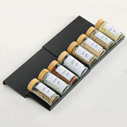 Tier Spice Drawer Organiser | 4-Level Adjustable Rack