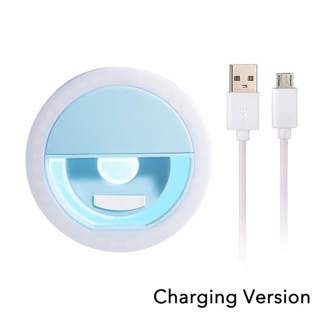 Halo Lens Clip Light | Rechargeable Phone Selfie Ring