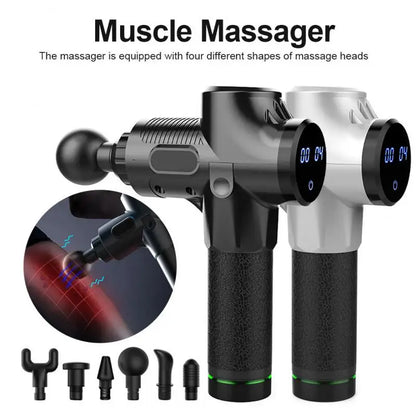 Deep Ease Massage Gun | 30-Level Quiet Muscle Massager