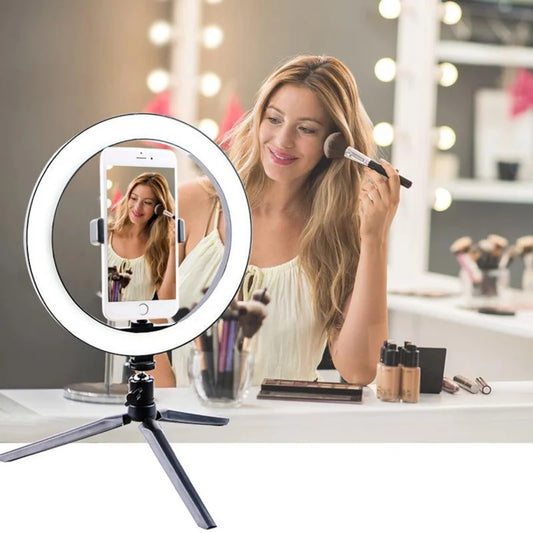 StudioGlow Ring Light Kit | 10 Inch LED with Tripod