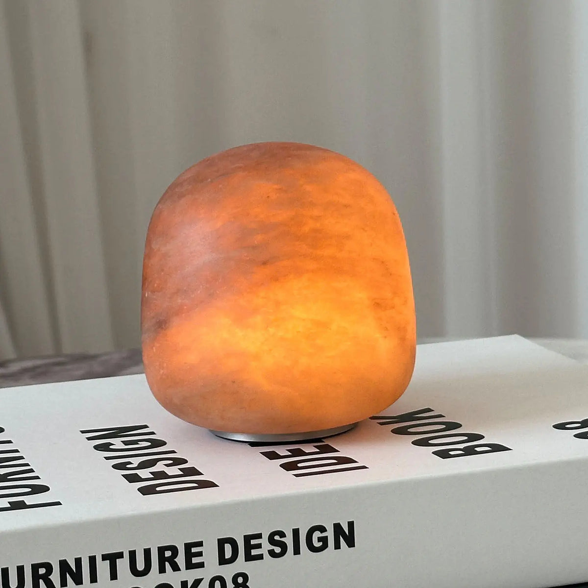 Glow Alabaster Table Lamp | Rechargeable Stone Mood Light