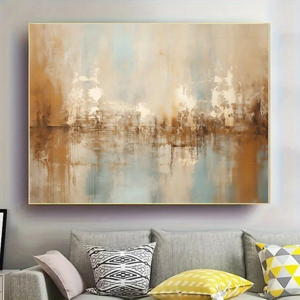 Atelier Abstract Canvas Art | Hand-Painted Textured Wall Painting