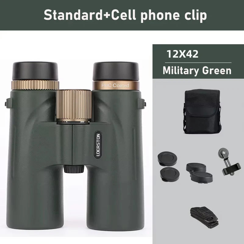 ClearView 12x42 Binoculars | High-Power HD Binoculars with ED Glass