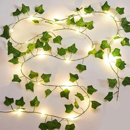 Ivy Trail Fairy Lights | Artificial Vine LED String, 2m