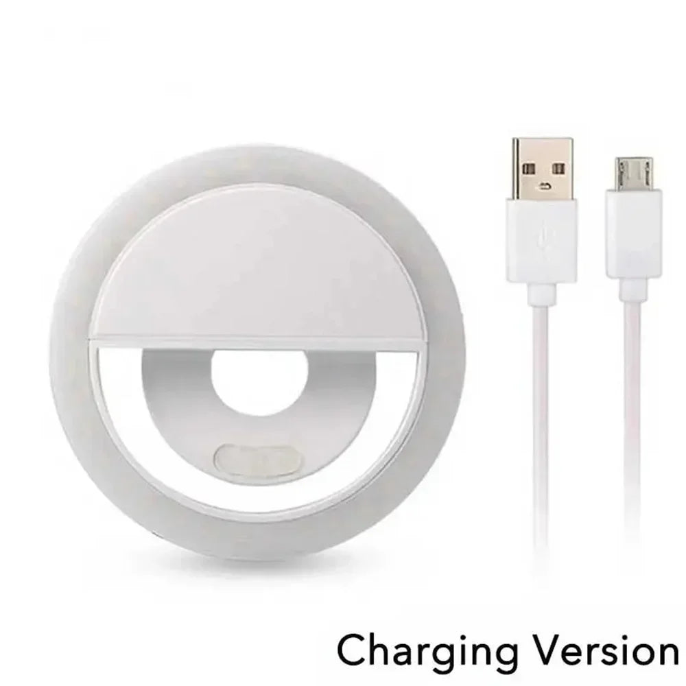 Halo Lens Clip Light | Rechargeable Phone Selfie Ring