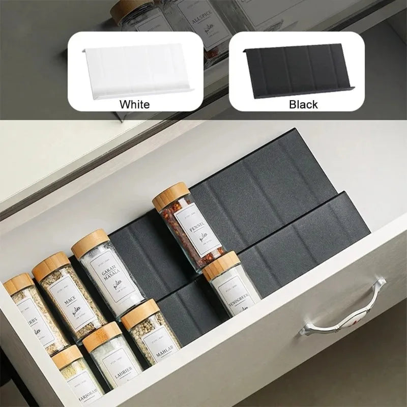 Tier Spice Drawer Organiser | 4-Level Adjustable Rack