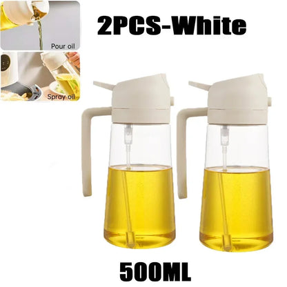 Sizzle 2-in-1 Oil Sprayer | Spray Bottle & Brush for Air Fryers