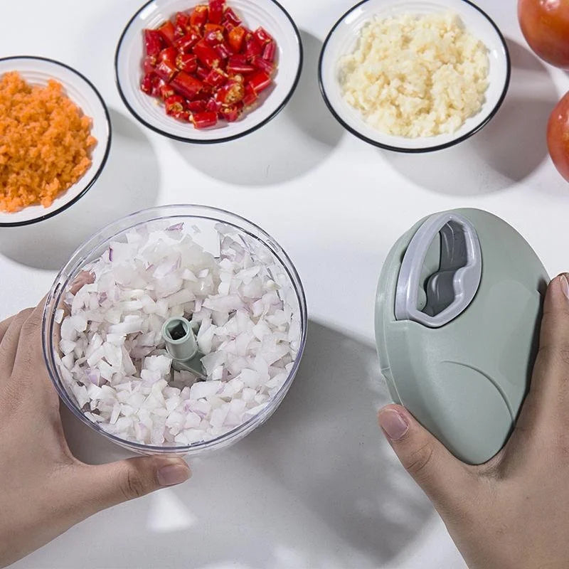 ChopMate Garlic Chopper | Manual Mincer, 500ml or 900ml
