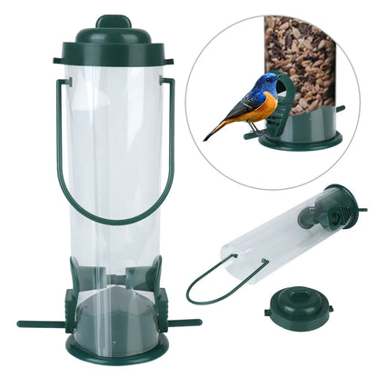Meadow Hanging Bird Feeder | Outdoor Wild Bird Seed Feeder