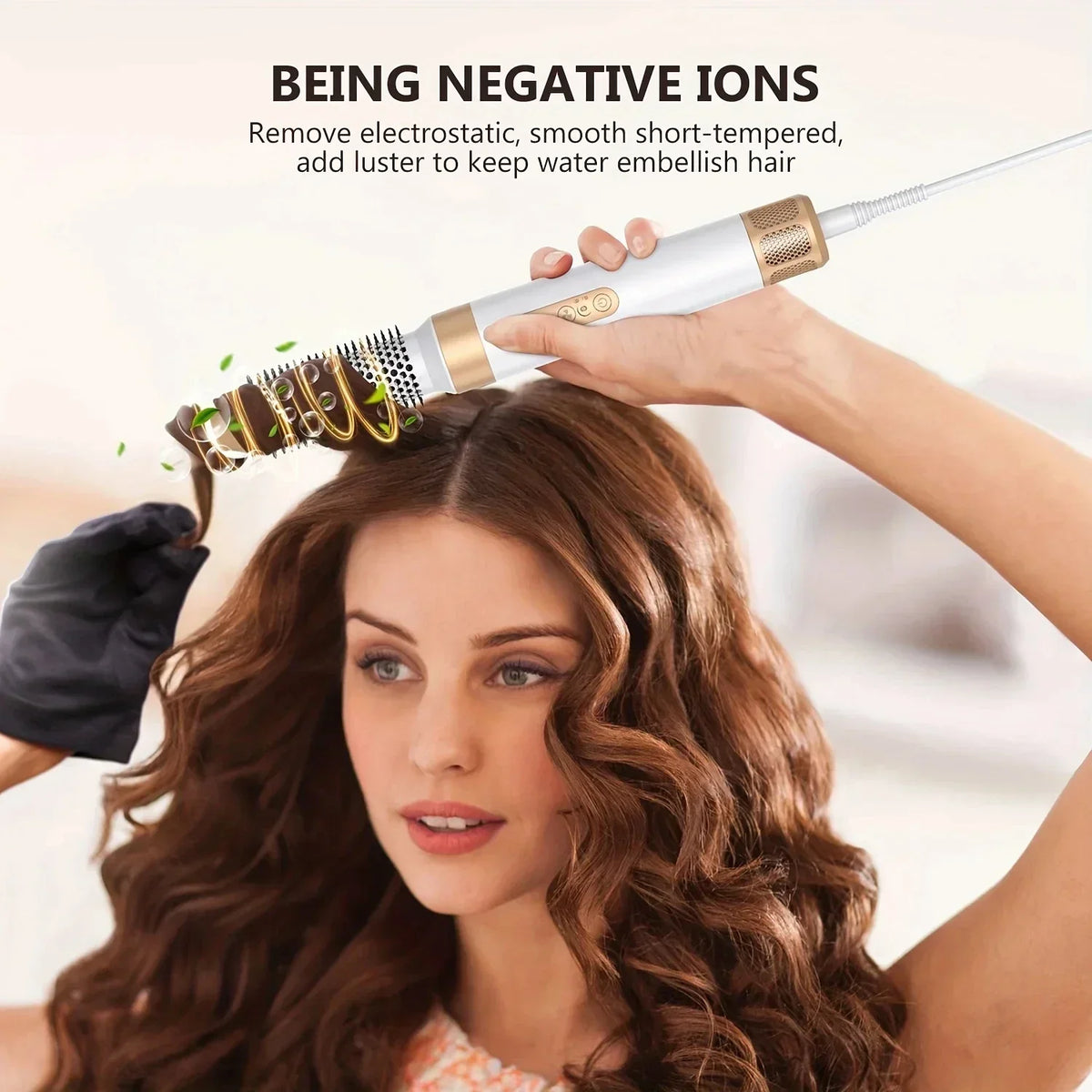 StyleWave 7-in-1 Air Styler | Hair Dryer, Curler and Straightener