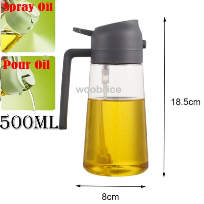 Sizzle 2-in-1 Oil Sprayer | Spray Bottle & Brush for Air Fryers