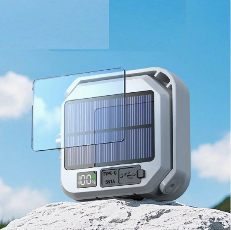 Sunrise Solar Camp Lamp | Rechargeable Hanging Work Light