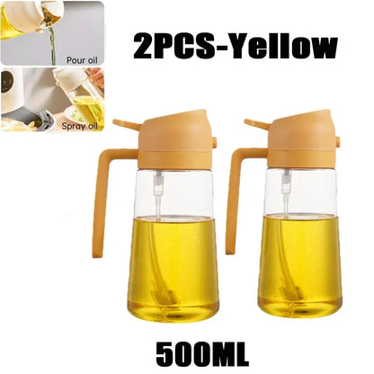 Sizzle 2-in-1 Oil Sprayer | Spray Bottle & Brush for Air Fryers