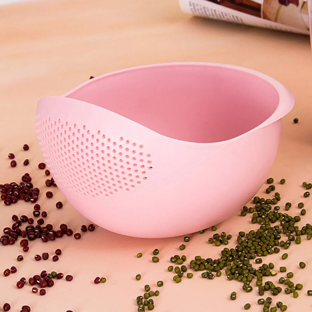 Brookside Drain Basket | Colander Bowl with Handle, 1 or 3 Pack