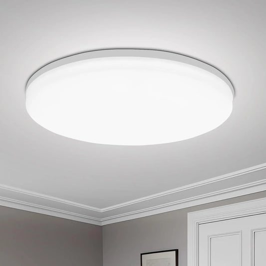 Slim Round LED Ceiling Light — Warm, Neutral or Cool White