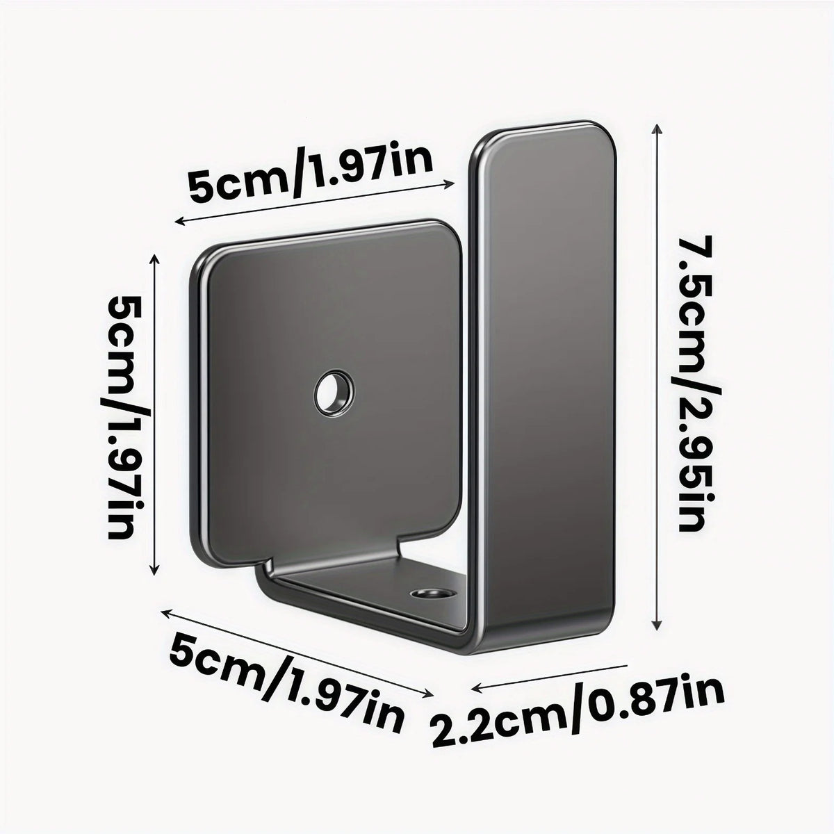 Wall-Mounted Router and Media Device Holder